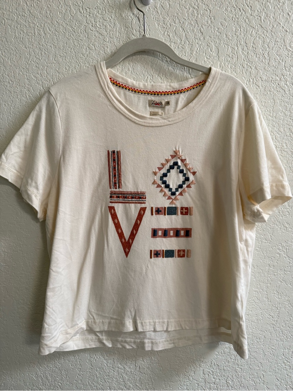 Faherty x B. Yellowtail 100% Organic Cotton Shirt with Embroidery (Rare)
